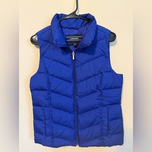 Lands' End Vibrant Blue Vest